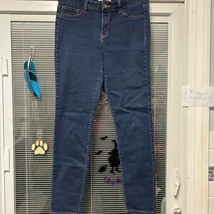 blue jean leggings  size 8